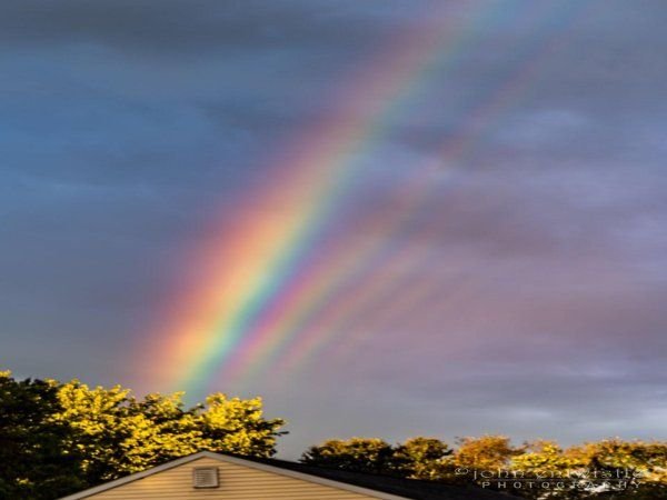 Astronomy Picture of the Day Supernumerary Rainbows over New Jersey  (2022-11-27) • ISS Tracker